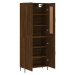 vidaXL Skříň highboard hnědý dub 69,5 x 34 x 180 cm kompozitní dřevo