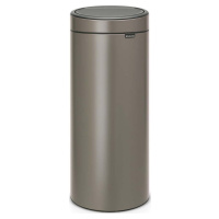 Šedý dotykový ocelový odpadkový koš 30 l Touch Bin – Brabantia