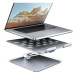 AXAGON STND-LQ ALUMINUM stand for 10" - 16" laptops & tablets, foldable, adjustable height & ang