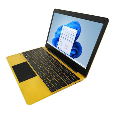 UMAX NTB VisionBook 12WRx Yellow - 11, 6" IPS HD 1366x768, Celeron N4020@1, 1 GHz, 4GB, 128GBeMM