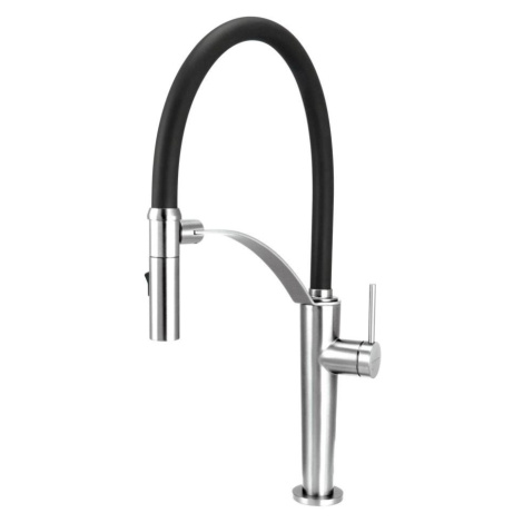 Deante BRC_072M - Dřezová baterie s flexibilním ramínkem CORDA lesklý chrom BRC_072M