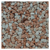 Mramorové kamínky Den Braven růžové 3-6mm 25 kg