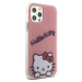 Zadní kryt Hello Kitty IML Daydreaming Logo pro Apple iPhone 12/12 Pro, růžová