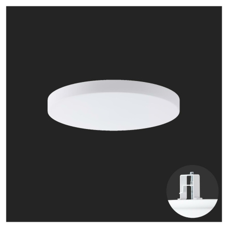 OSMONT CAR67602 CARINA V1 stropní/nástěnné skleněné polovestavné svítidlo bílá IP44 4000 K 24W L