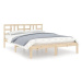 Rám postele masivní dřevo 140 × 200 cm, 3105405