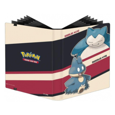 Pokémon PRO-Binder album A4 na 360 karet - Snorlax and Munchlax ADC Blackfire Entertainment s.r.