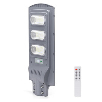 B.V.  - LED Solární pouliční lampa se senzorem LED/150W/3,2V IP65 6500K + DO