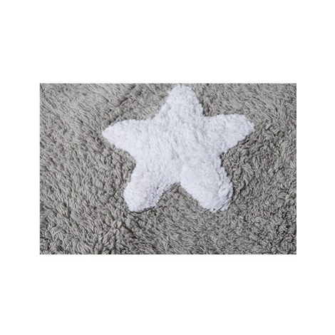 Bio kusový, ručně tkaný Stars Grey-White 120×160 cm Zala Living-Hanse Home koberce