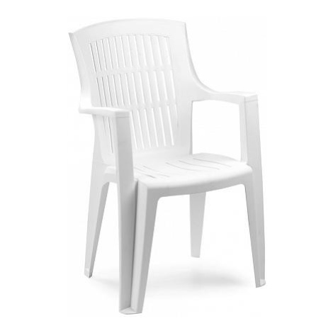 Bílé zahradní židle