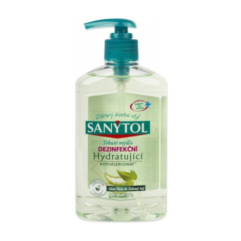 Mýdlo tekuté Sanytol hydratující tea tree a aloe 250ml