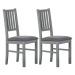 Inter Link Židle Westerland, 2 kusy (dining room#household/office chair, šedá)