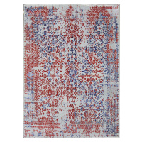 Diamond Carpets koberce Ručně vázaný kusový koberec Diamond DC-JKM Silver/blue-red - 365x550 cm