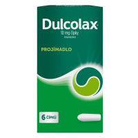 Dulcolax 10 mg 6 čípků