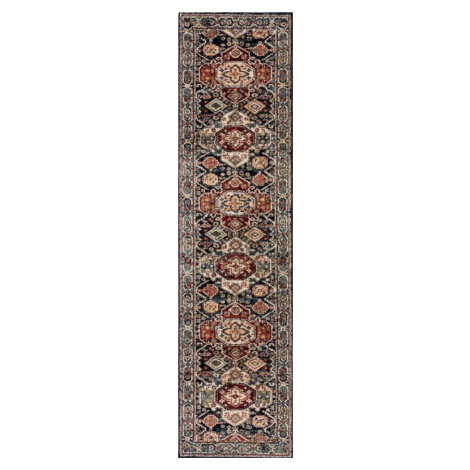 Tmavě modrý běhoun 60x230 cm Gillingham – Flair Rugs