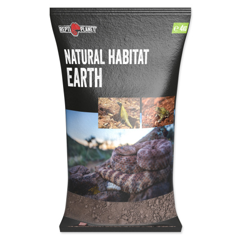 Repti Planet Substrát Earth hnědý 4 kg