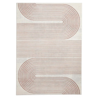 Růžovo-světle šedý koberec 80x150 cm Apollo – Think Rugs