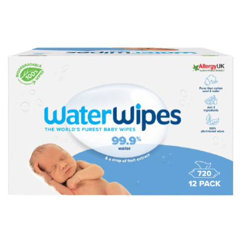 WATERWIPES 100% BIO odbouratené ubrousky 720 ks