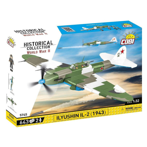 Cobi 5745 sovětský bitevní letoun iljušin il-2