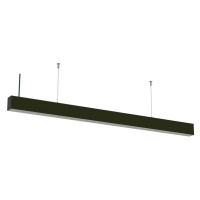 Závěsné svítidlo LED LINEAR 120cm 40W 4000lm černé, NEUTRÁLNÍ BÍLÁ