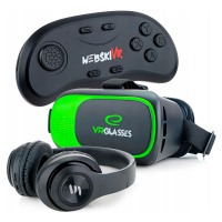 dárek K Hvězdičce Sada Vr Brýle 360 Stupňů +gamepad Bluetooht