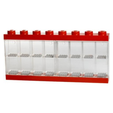 Sběratelská skříňka LEGO na 16 minifigurek - červená SmartLife s.r.o.