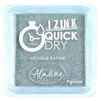 Razítkovací polštářek IZINK Quick Dry rychleschnoucí - stříbrný