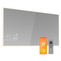 Blumfeldt Infračervený ohřívač | Smart Mirror | Infračervené záření | 600 W | IP44