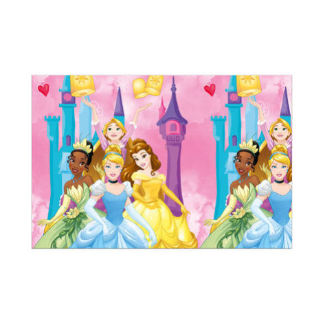 Procos Papírový ubrus - Disney Princezny 120x180 cm