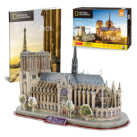 CubicFun - Puzzle 3D National Geographic - Notre Dame - 128 dílků