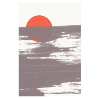 Ilustrace Sunset, MadKat, (26.7 x 40 cm)