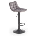 HALMAR Barová židle Forbia šedá