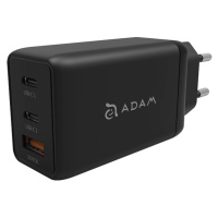 Adaptér Adam Elements Omnia F6 65W GaN - černý