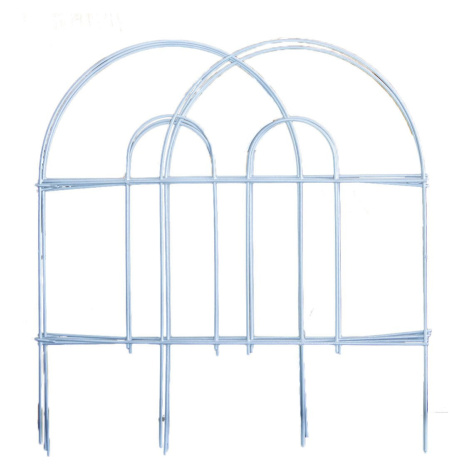 Zahradní plůtek 45 cm x 3 m bílá (7 ks) MA409903 M.A.T Group