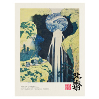 Obrazová reprodukce Amida Waterfall (Waterfalls of Japan) - Katsushika Hokusai, (30 x 40 cm)