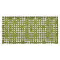 Zelený pratelný běhoun 55x140 cm Dama Verde – Floorita