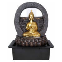 Signes Grimalt Buddha Fontána Se Světlem Zlatá