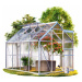 Polykarbonátový skleník 250 cm x 190 cm x 195 cm