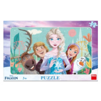 FROZEN: RODINA 15 deskové Puzzle - Frozen (301351)