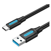 Vention USB 3.0 to USB-C Cable 0.5M Black PVC Type