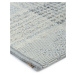 Venkovní vzorovaný koberec TROJKAT šedá 80x150 cm Multidecor