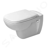 DURAVIT D-Code Závěsné WC s klasickým sedátkem, bílá 45351900A1