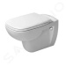 DURAVIT D-Code Závěsné WC s klasickým sedátkem, bílá 45351900A1