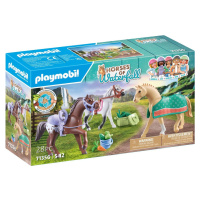 PLAYMOBIL® 71356 3 koně Morgan, Quarter Horse a Shagya Arabian