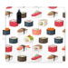 iSaprio flip pouzdro Sushi Pattern 02 pro Xiaomi Redmi 8