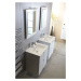 SAPHO SLIM keramické umyvadlo, nábytkové, 60x46cm, bílá 1601-60