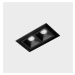 KOHL LIGHTING KOHL-Lighting NSES zapuštěné svítidlo s rámečkem 75x45 mm černá 4 W CRI 90 3000K P