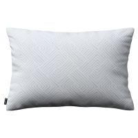 Dekoria Kinga - potah na polštář jednoduchý obdélníkový, vzor v odstínech šedo-bílé, 60 x 40 cm,