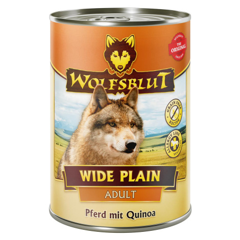 Wolfsblut Wide Plain s quinoou 12 × 395 g