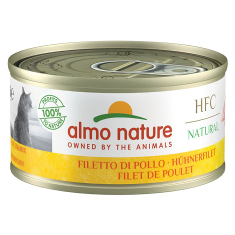 Almo Nature Cat Megapack s kuřecím filetem 24 × 70 g Almo Nature Holistic