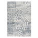 Kusový koberec Yoga 300 Tmavá modrá / slonová kost 200 x 290 cm